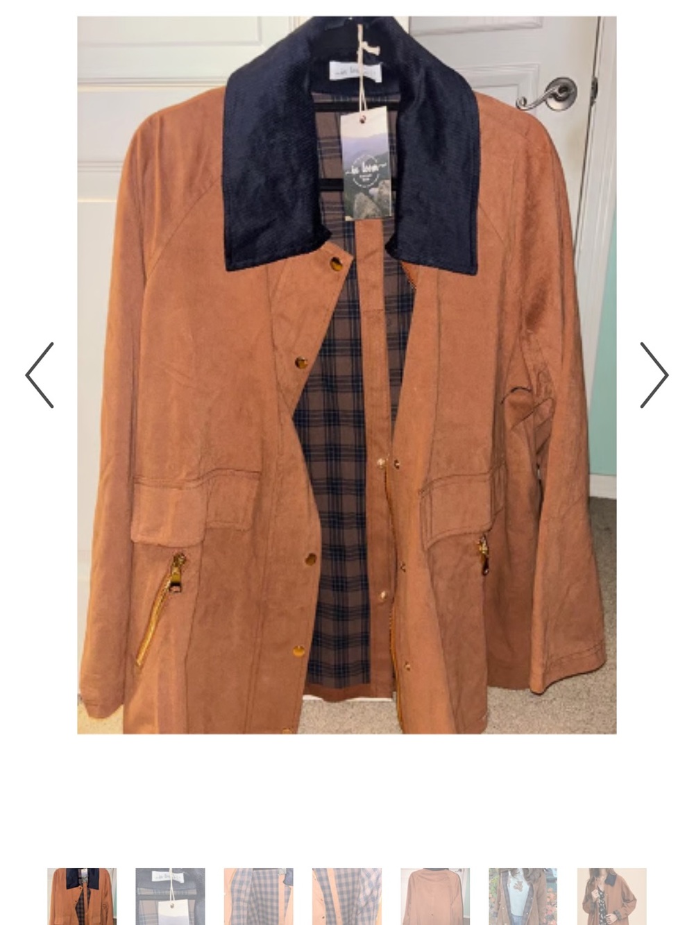 In Loom Barn Jacket - Teddy Brown - Picture 1 of 7